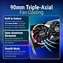 PNY NVIDIA GeForce RTX 5060 Ti EPIC-X RGB OC Triple Fan PCIe 5.0 8GB GDDR7 Gaming Graphics Card, 2407 MHz Core, Black~#|#~27C4E98F-602C-4D72-906B9BF10CDCD03B_sc7