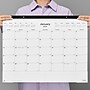 2024 Staples 22" x 17" Desk Pad Calendar, Unlined, Black/White (ST58448-24)~#|#~27C967C5-6474-4A9A-8155F228BDD591AD_sc7