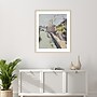Amanti Art Grand Quay Paris by Anne Durham Wood Framed Wall Art Print, 35" x 41" (A42677451182)~#|#~27C9F026-16C6-4C28-9D3CC169CB25BEB9_sc7