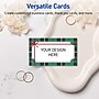 Avery Silver-Plaid Bow Matte Blank Card, White, 80/Pack (S00-FJB)~#|#~27CD1F3C-6B30-46AB-A0A0817BDFBA4CD5_sc7