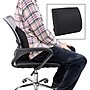 Mind Reader Memory Foam Ergonomic Lower Back Cushion Office Chair Support, Black (BACKFOAM-BLK)~#|#~27CE88A7-0592-4498-9BBCE22397D30FCF_sc7