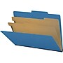 Medical Arts Press Pressboard Classification Folder, 2 Dividers, 2" Expansion, Legal Size, Royal Blue, 10/Box~#|#~27CFCADD-90CD-408B-92F15EA811EFE69A_sc7