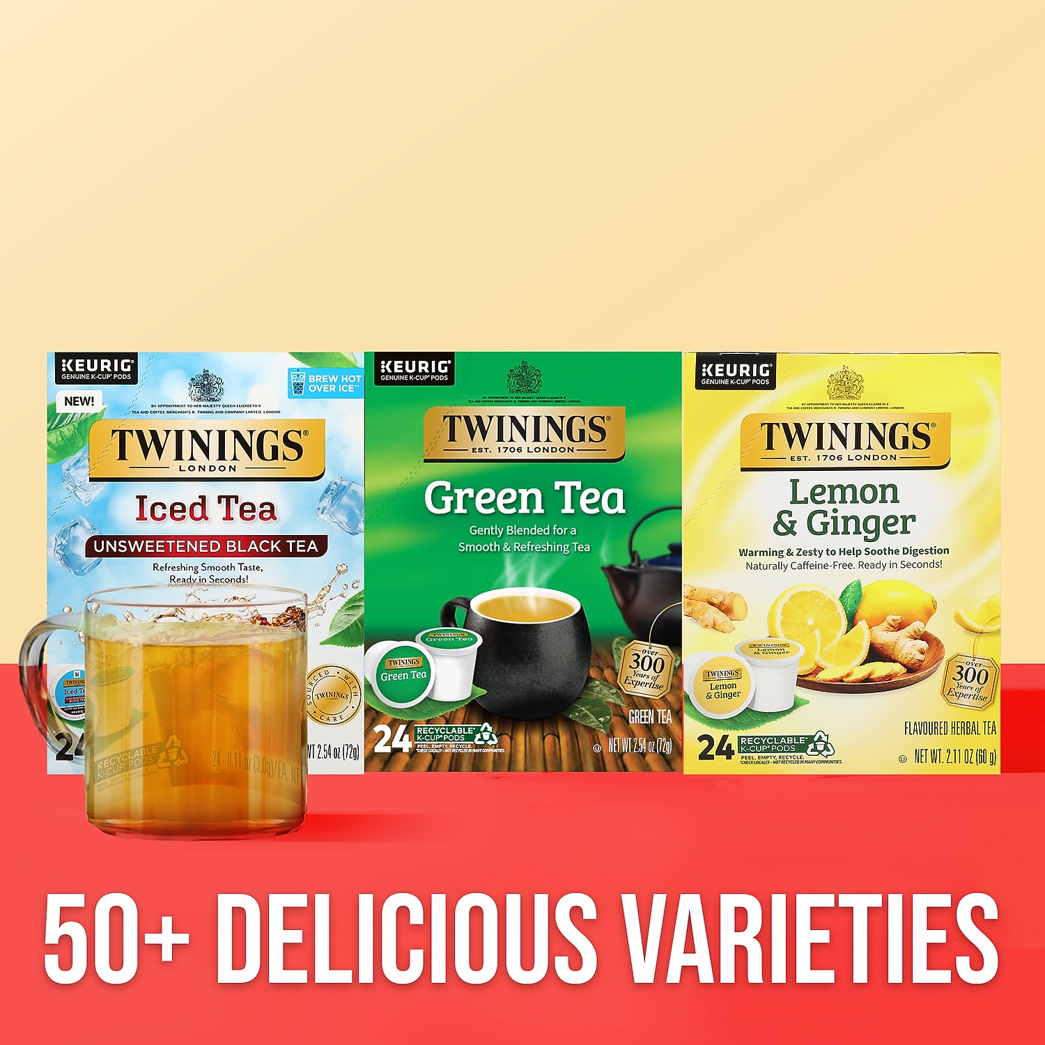 Twinings Green Tea K-Cup Pods 24/Box (TNA85788) 2105748 - Picture 5 of 6