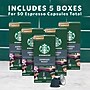 Starbucks Espresso Roast Coffee Nespresso Original Capsules, Dark Roast, 50/Box (109053)~#|#~27DE9CEE-7052-4862-A5837ABE9850744F_sc7