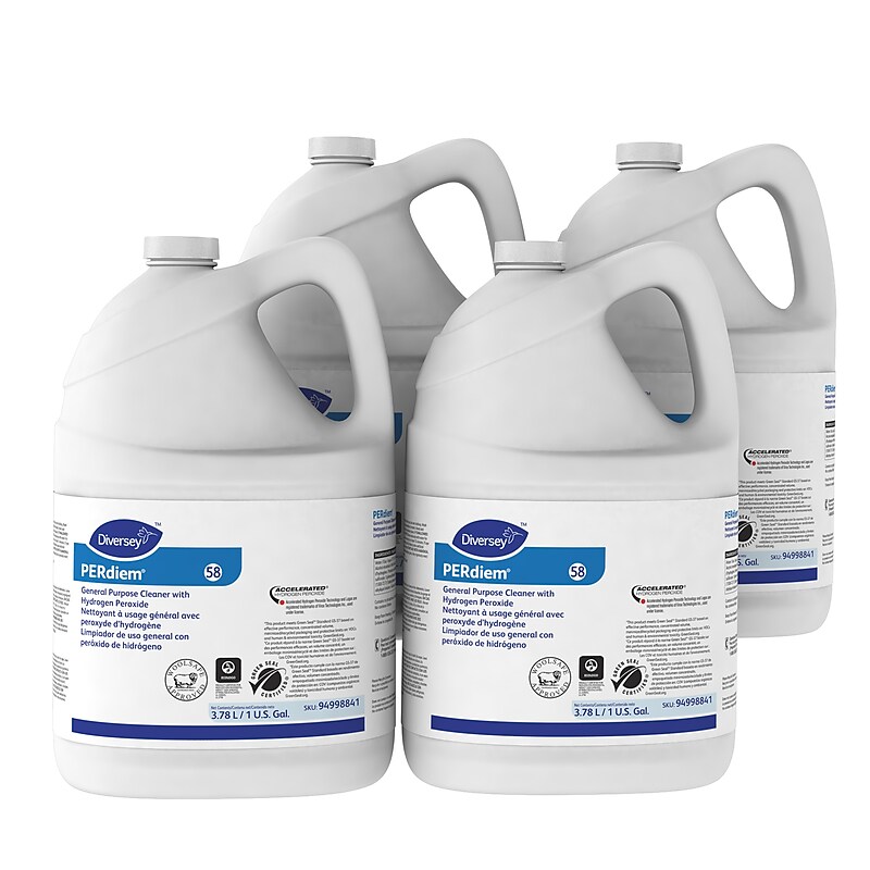 Perdiem All-Purpose Cleaner, No Scent, 128 Oz., 4/Carton (94998841) image 1