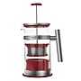Simpli Press 34-Ounce Coffee Press, Red (SIM34ORED)~#|#~27E0A2AD-2B14-4136-8142020A2CF9B848_sc7