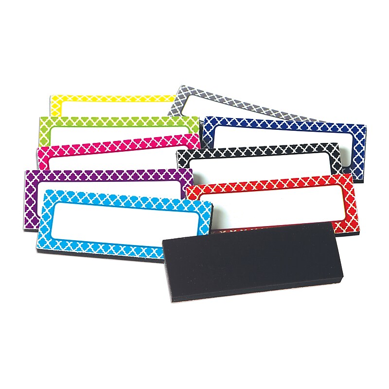 Teacher Created Resources Magnetic Moroccan Labels, 1" x 2.5", 30/Pack (TCR20684) image 1