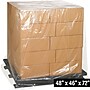 48" x 46" x 72" Pallet Cover, 1.5 mil., Clear, 75/Roll (PC604)~#|#~27E1C947-FFD9-43FE-B86F95A8DE297B39_sc7