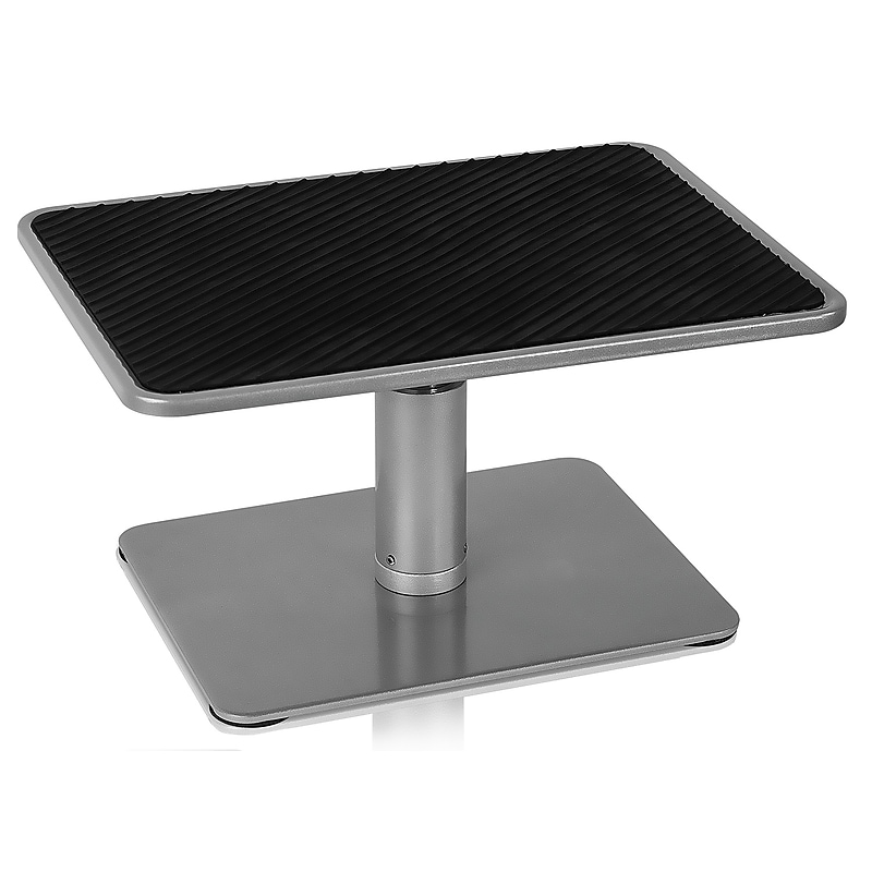 Mount-It! Height Adjustable Steel Laptop and Monitor Stand, Holds up to 30 lbs., Gray (MI-7272) image 1