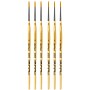 da Vinci JUNIOR Mixed Media Synthetic Bristle, Round Brush, 6/Bundle (DVXVA3033-6)~#|#~27E58A7C-8023-4E40-97A5117E097ED8EA_sc7