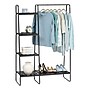 Iris 8.88" x 6.75" Garment Rack, Black Metal (596277)~#|#~27E77917-3D56-47BA-9BA83F31A1DBEAA9_sc7