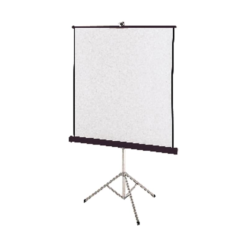 Quartet Portable Tripod High-Res Projection Screens, 60" x 60", Matte White (560S) image 1