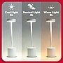 TRU RED™ LED Desk Lamp, 13.5", White Metal, 8/Pack (TR61986-8PK)~#|#~27EC5952-34C2-4591-81872924D97789E6_sc7