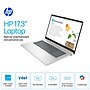 HP 17.3" FHD Laptop, CoPilot, Intel Core i3-N305, 8GB RAM, 512GB SSD, +9.5 hours battery, Windows 11 Home~#|#~27EE0133-54AA-4D62-9F95B09AF29234E2_sc7