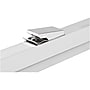 AdirOffice Hanging Clamp Document Holder, 36", Horizontal, Silver Aluminum, 12/Pack (ADI6046--2)~#|#~27EF4DC6-A6DB-43C2-88EA86E5C5E46EAB_sc7