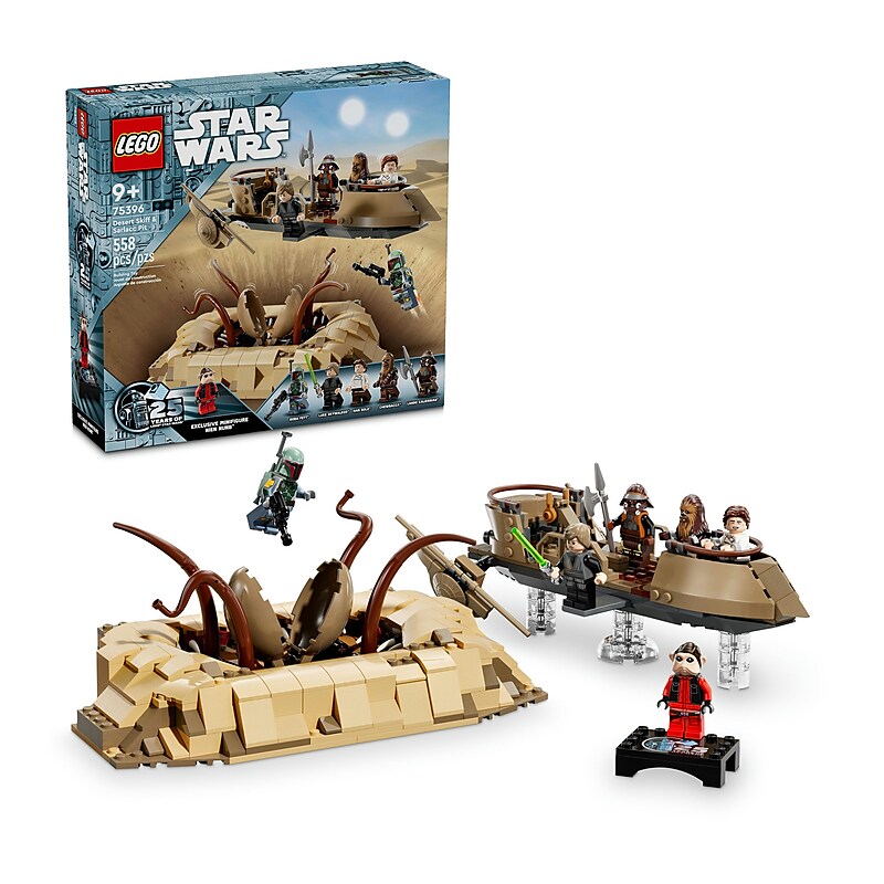 LEGO Star Wars Desert Skiff & Sarlacc Pit, 558 Pieces (75396) image 1