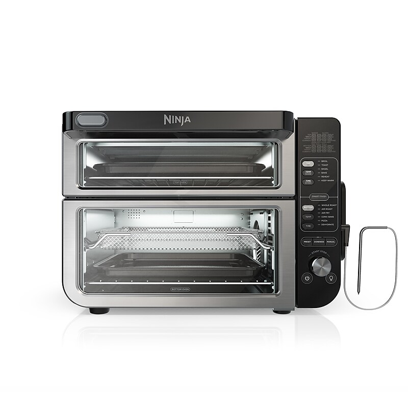 Ninja Double Oven Toaster Oven, Silver (DCT451) image 1