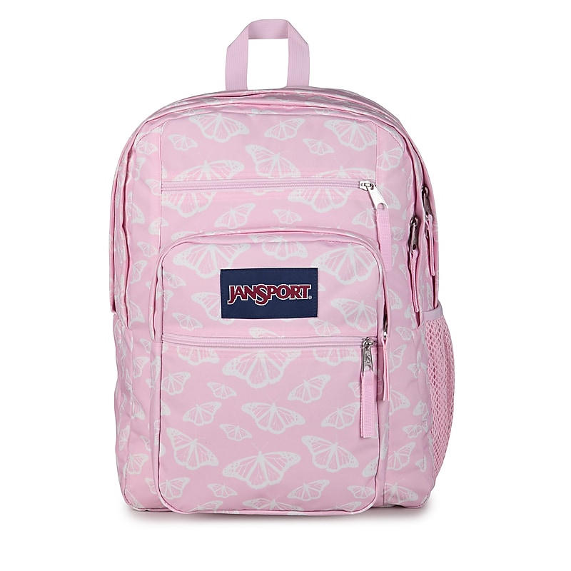 JanSport Big Student Laptop Backpack, Large, Flutter By Pink (JS0A47JKA4V) image 1