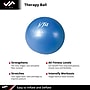 Jfit 9" Stability Ball, Blue (J-THB9)~#|#~27FB09DF-5BA0-48C2-B856902E4B9B5480_sc7