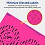 Avery Laser/Inkjet Round Multipurpose Labels, 3.5" Dia., Neon Magenta, 320/Box (94514)~#|#~27FCE0C8-FA81-40EE-A4C70043BC1A9A4F_sc7