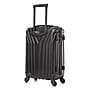InUSA Vasty 22.44" Hardside Suitcase, 4-Wheeled Spinner, TSA Checkpoint Friendly, Black (IUVAS00S-BLK)~#|#~27FF841C-1196-495C-B4400739863FD25E_sc7