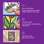 Lifelines FlowArt Color-to-Reveal Foodie Fun Coloring Book, 20 Pages (LL-16-3151)~#|#~28033996-B42E-464F-821FF2A4F985F481_sc7