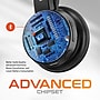 Delton 50X Pro Wireless Noise Canceling Bluetooth Mono Phone & Computer On Ear Headset, Black (DBTHEAD50X)~#|#~2806050D-B2B7-4D1B-A62FDAAC436F3571_sc7
