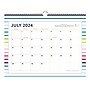 2024-2025 AT-A-GLANCE Simplified by Emily Ley Happy Stripe 15" x 12" Academic Monthly Wall Calendar (EL24-707A-25)~#|#~2809B8CC-8BFA-46C5-9D484B485172FF7D_sc7