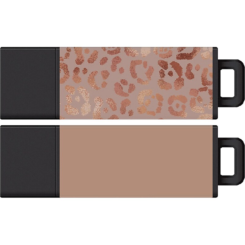 Centon Datastick Pro2 64GB Flash Drives, Assorted Colors, 2/Pack (C1-U3P018-64G-2) image 1