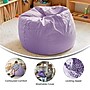 Flash Furniture Cotton Twill Small Dot Kids Bean Bag Chair, Lavender~#|#~2814136B-C3A2-4885-91C56C3FBA4F2376_sc7