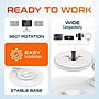 Delton 12D Projector Stand with 360° Rotating Base, White (DPS12D)~#|#~2823F2F4-2228-4471-BB1CE578373C781F_sc7