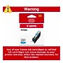 Canon 221 Cyan Standard Yield Ink Cartridge  (2947B001)~#|#~28263A85-AF8F-4960-AC9D96A1C2A15DCD_sc7