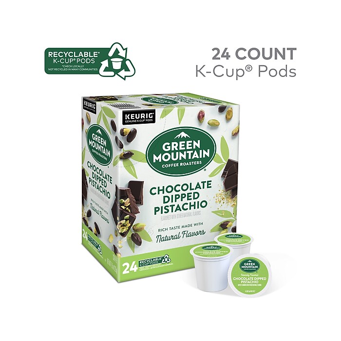 Green Mountain Chocolate Dipped Pistachio Coffee Keurig® K-Cup