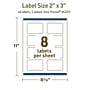 Avery Dissolvable Rectangle Multipurpose Labels, 2" x 3", Off-white, 40/Pack (94237)~#|#~282C649C-541B-4C92-B12B50272E6CB2EC_sc7