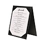 Excello Global Products Menu Holder, 4" x 6", Black (SPLS-MENU-4X6A)~#|#~282EB933-F3DD-4FFA-AE483F739E163308_sc7