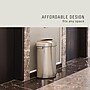 Rubbermaid Refine Stainless Steel Indoor Trash Can with Open Lid, 16 Gallon, Silver (2147550)~#|#~282F3959-1282-45FA-89D05E3870234976_sc7