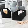 Household Essentials Drawer Organizers, Black Linen, 2/Pack (7670-1)~#|#~282F4B52-CF29-4983-A1B4DE1FEB4EBA56_sc7