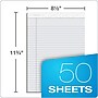TOPS Prism+ Notepads, 8.5" x 11.75", Wide, Gray, 50 Sheets/Pad, 12 Pads/Pack (TOP63160)~#|#~28348D91-9932-413E-94CE880E0C87FAC8_sc7