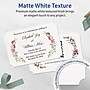 Avery Scalloped Edge Invitation Cards , 5" x 7", Matte White, 50/Pack (19479399800)~#|#~283B10C0-1802-49A7-9CF15BF17C8F1A32_sc7