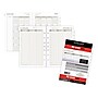2025 AT-A-GLANCE 8.5" x 5.5" Weekly & Monthly Planner Refill, White/Brown (481-485-25)~#|#~283B135A-6E91-4937-8AD20B1EA916B97E_sc7