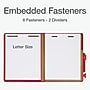 Pendaflex Classification Folder, 2-Dividers, 2 1/2" Expansion, Letter Size, Assorted Colors, 10/Box (24025)~#|#~283D0A5F-6A5C-4CAF-9EB902D86B650DB8_sc7
