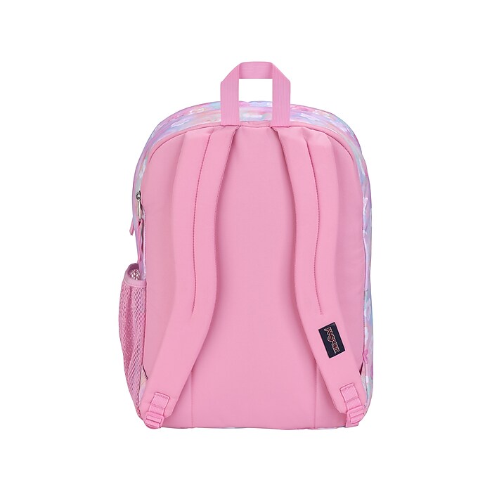 JanSport Big Student Daisy Backpack, Floral, Pink/Purple