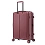 DUKAP Airley 25.79" Hardside Suitcase, 4-Wheeled Spinner, TSA Checkpoint Friendly, Wine (DKAIR00M-WIN)~#|#~28425E4E-6C11-4721-803AA99F32C31F8A_sc7