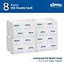 Kleenex Recycled Multifold Paper Towels, 1-ply, 150 Sheets/Pack, 8 Packs/Carton (02046)~#|#~28428DEC-8E6E-4EEB-8130FF977B883F55_sc7