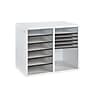 AdirOffice 500 Series 12-Compartment Literature Organizers, 20" x 11.8", White, 2/Pack (500-12-WHI-2PK)~#|#~2843340E-B3E0-4FBC-B1AB370F5FD36A8C_sc7