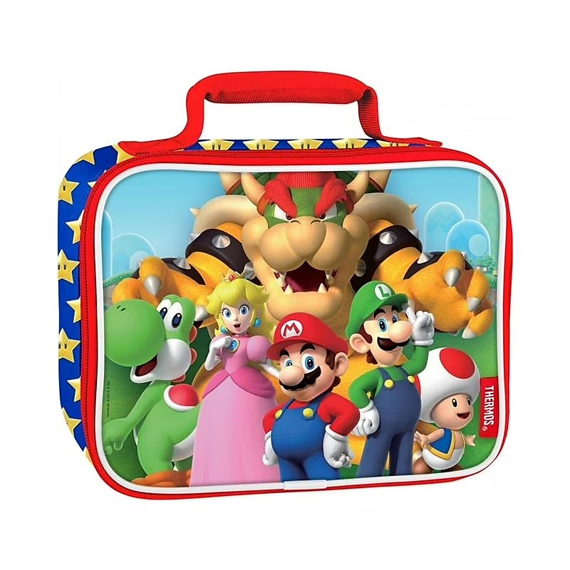 Thermos Kids Super Mario Brothers Insulated Lunch Bag, Multicolor (EAK219003006) image 1