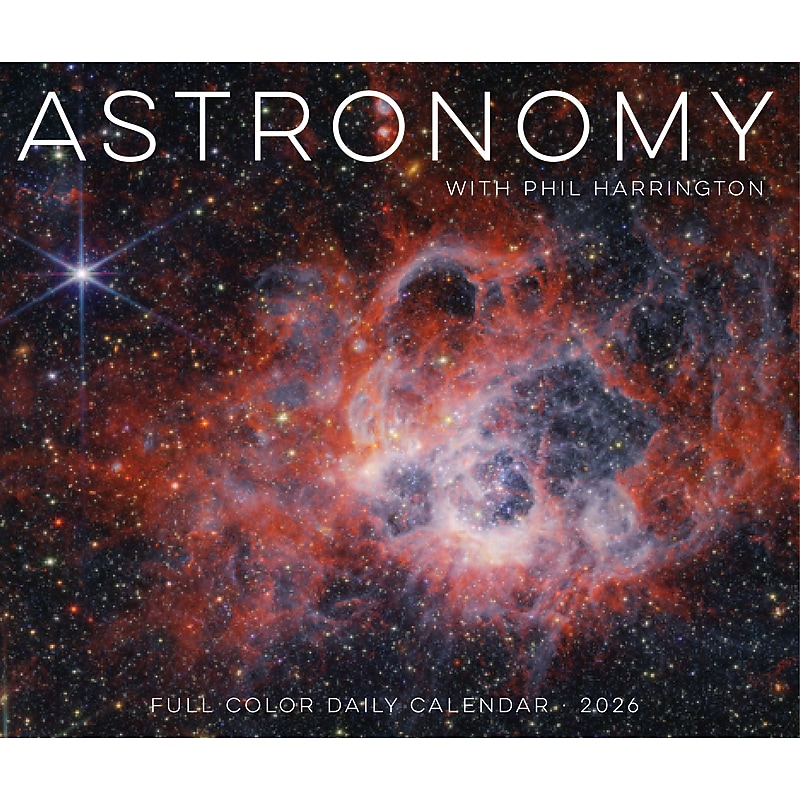 2026 Willow Creek Astronomy 6.2" x 5.4" Day-to-Day Calendar (53911) image 1
