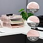 Mind Reader Metal Desk Organizer, Pink (3TSET-PNK)~#|#~2846C8B2-FFDA-4E2E-83FC2037A825E505_sc7