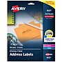 Avery Easy Peel Laser/Inkjet Address Labels, 1" x 2-5/8", Glossy Clear, 300 Labels/Pack (6521)~#|#~284A5727-FCF1-4D4A-A5F0ED5047BED4C3_sc7
