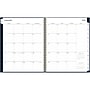 2025 Blue Sky Cheeyna 8.5" x 11" Weekly & Monthly Planner, Plastic Cover, Navy (147946)~#|#~284C604A-9A5F-46AF-B519D93871496ED1_sc7
